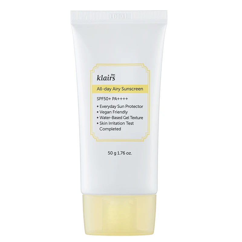Klairs All-day Airy Sunscreen 50 g - Ansiktskräm - dagkräm