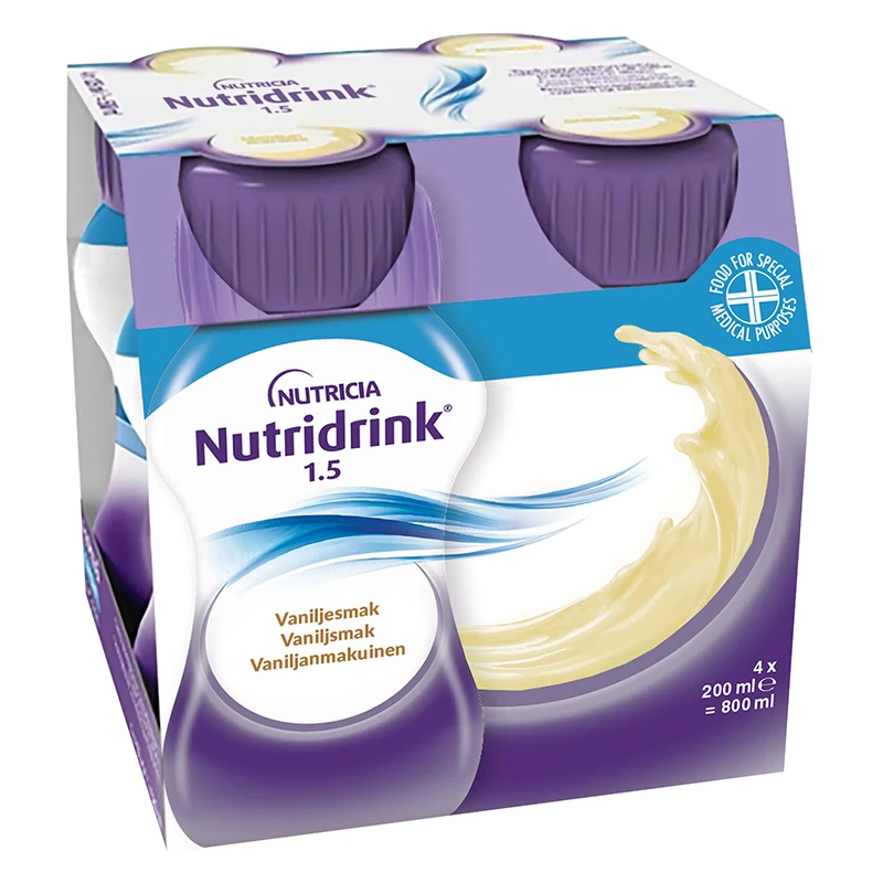 Nutridrink Vanilj 4x200 ml - Näringsdrycker