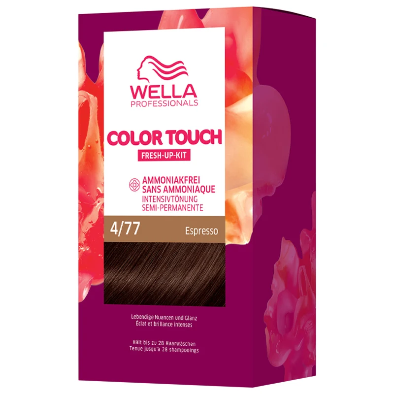 Wella Professionals Color Touch Deep Brown 130 ml Espresso 4/77 - Hårfärg