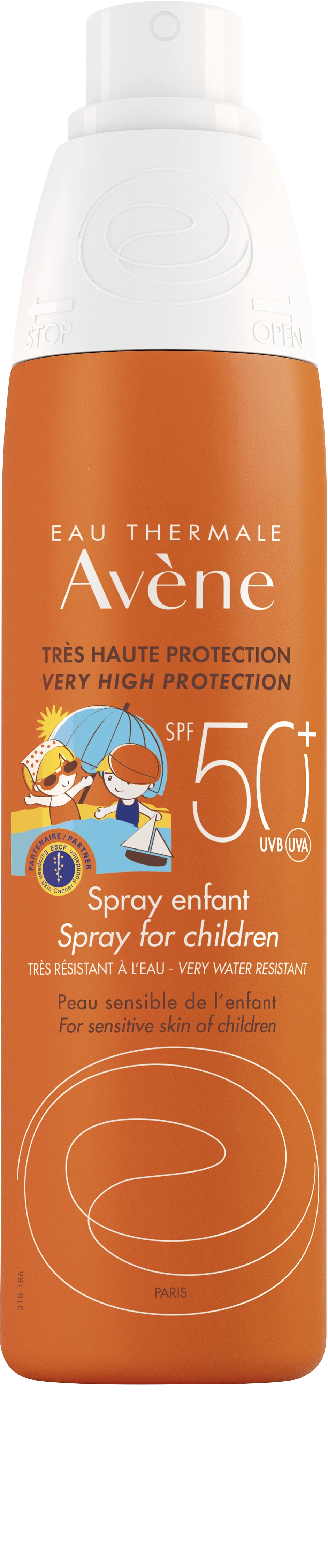 Avène Spray 50+ For Children Solskydd För Barn 200 ml - Solskydd kropp