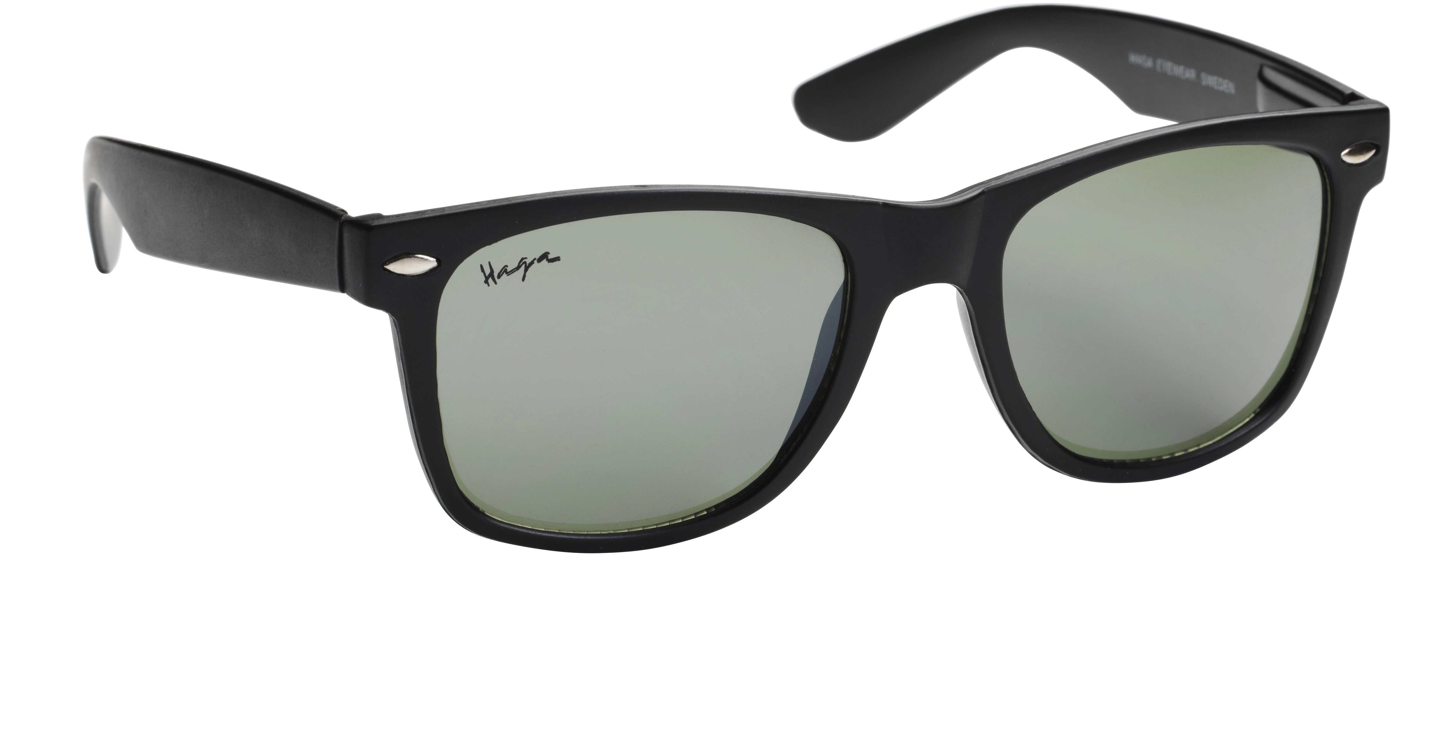 Haga Eyewear Solglasögon Orlando Polarized Black - Solglasögon