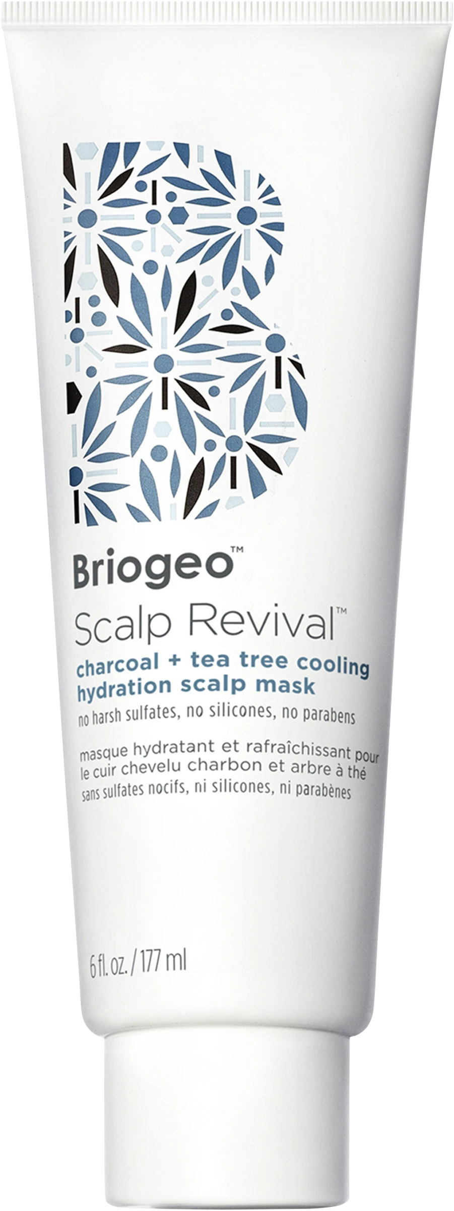 Briogeo Scalp Revival Charcoal + Tea Tree Cooling Hydration Scalp Mask 177 ml - Hårinpackning