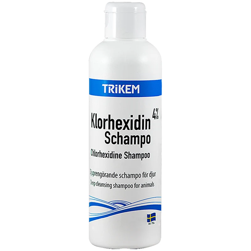 Trikem Klorhexidin Schampo Hund 200 ml - Hundschampo & hundbalsam