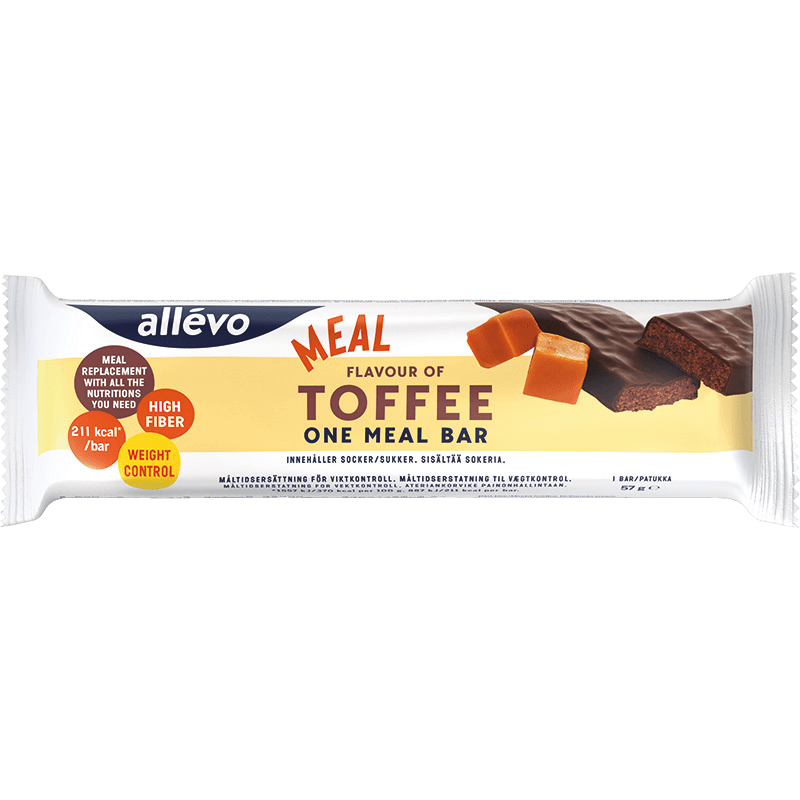 Allévo One Meal Toffee 57 g - Måltidsersättning