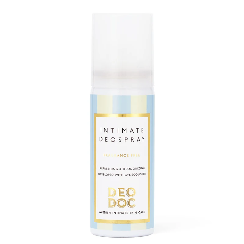 DeoDoc Deospray Intimate Fragrance Free 50 ml - Rakgel & aftershave för intimrakning