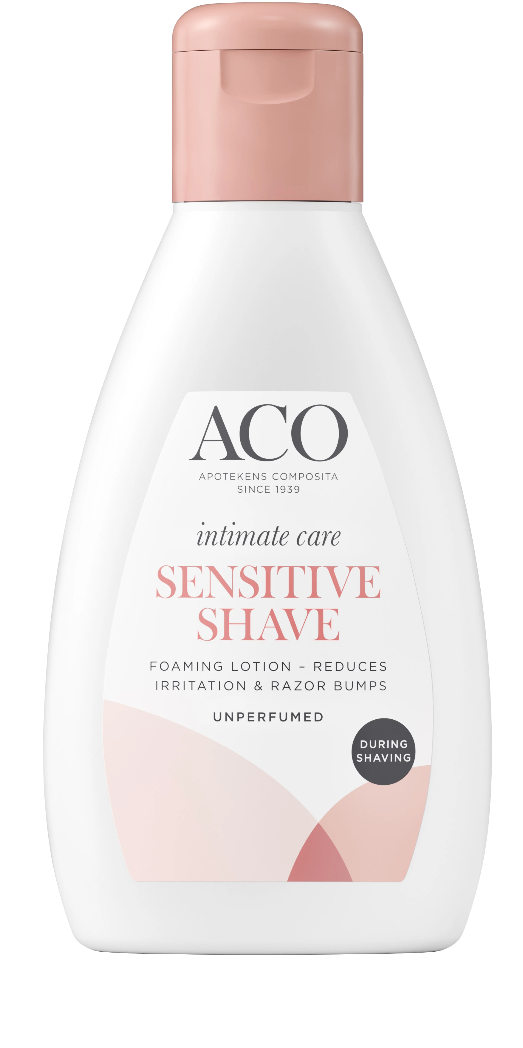 ACO Intimate Care Sensitive Shave 200ml - Rakgel & aftershave för intimrakning