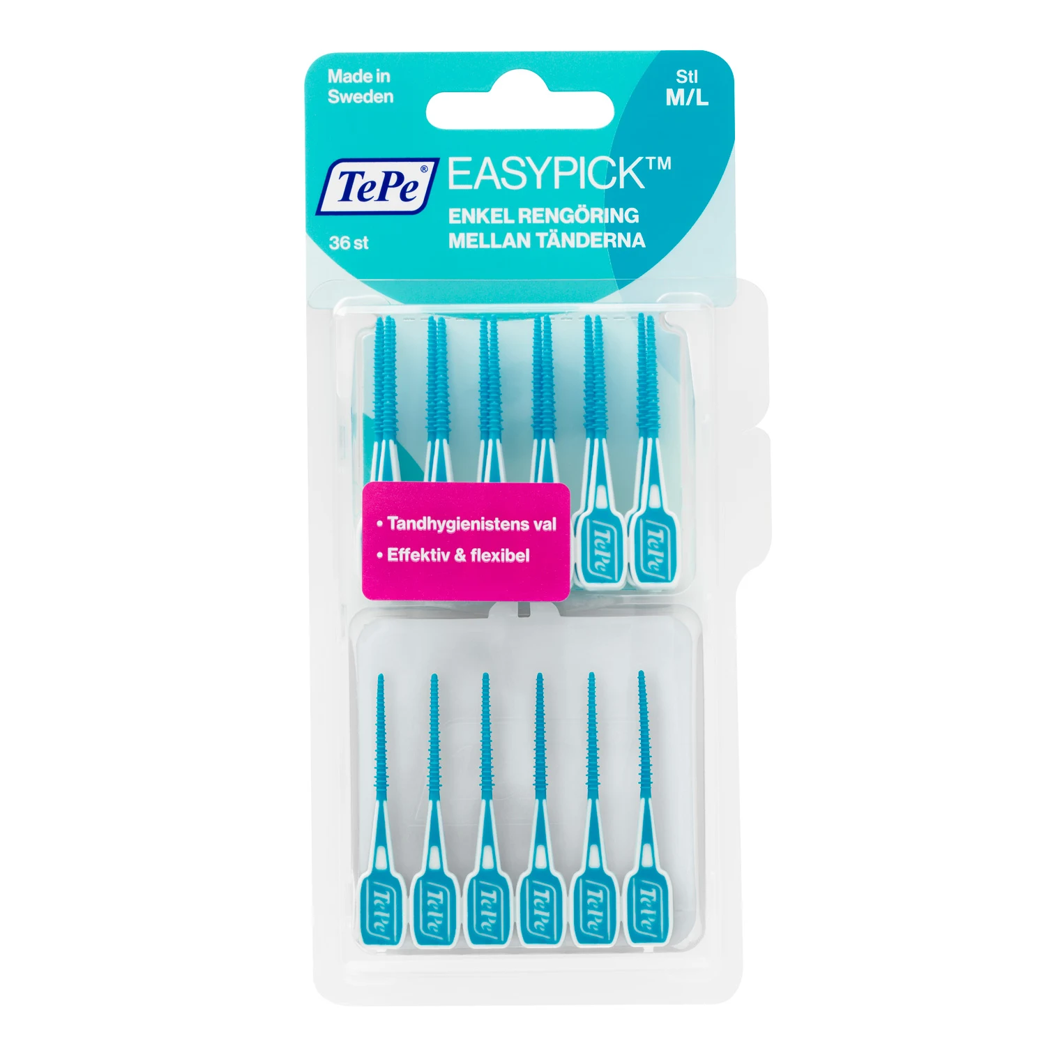 TePe EasyPick M/L 36 st - Tandpetare