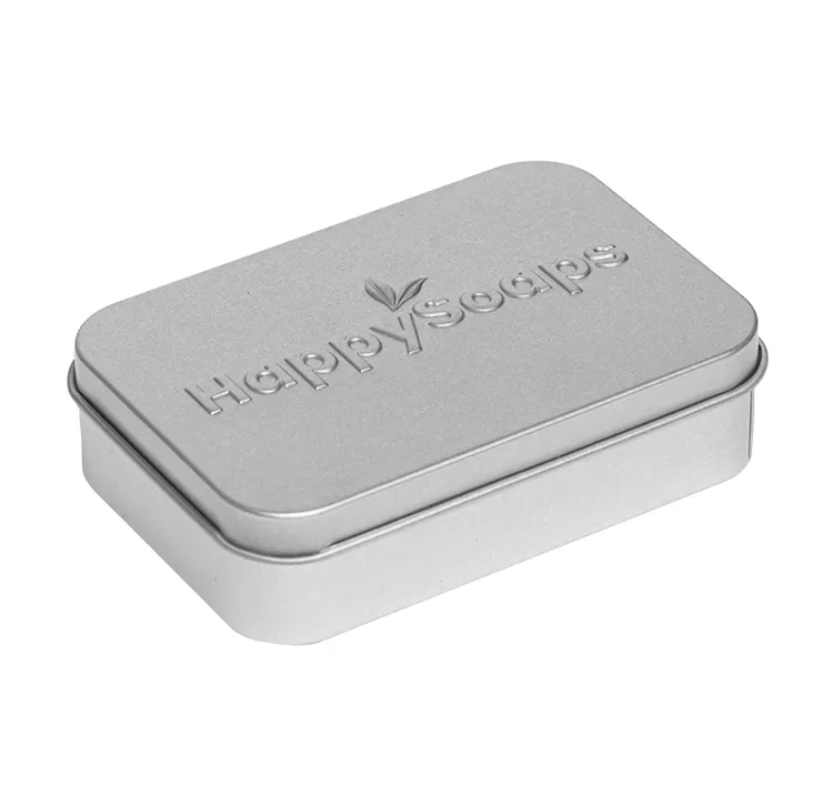 HappySoaps Happy Bar Storage and Travel Tin Square - Kroppsvård