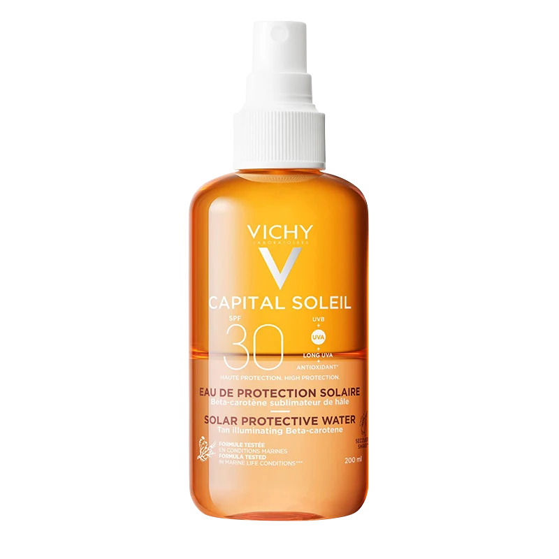 Vichy Capital Soleil Enhance Tan Protect Water SPF30 200 ml - Solskydd kropp