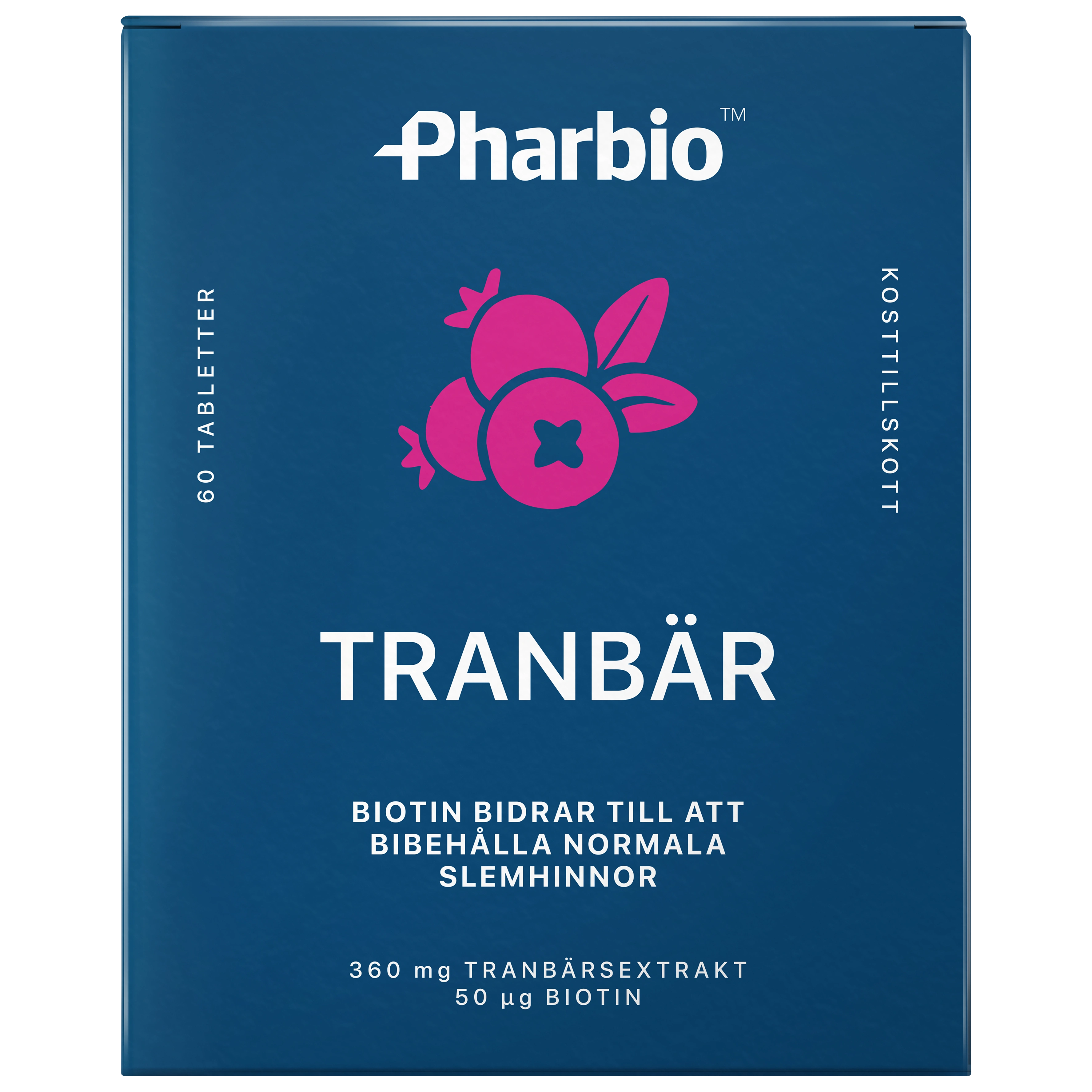 Pharbio Tranbär 60 st