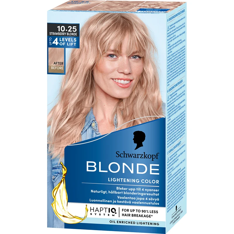 Schwarzkopf Blonde 10.25 Strawberry Blonde - Blekning