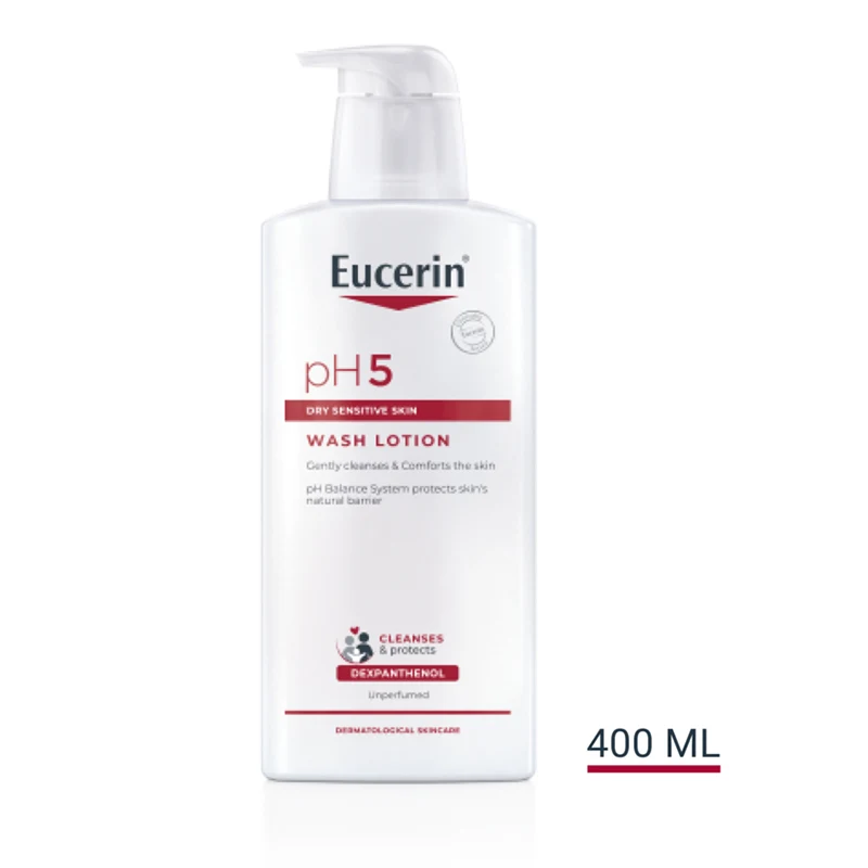 Eucerin pH5 Washlotion oparfymerad 400 ml - Duschkräm & duschtvål