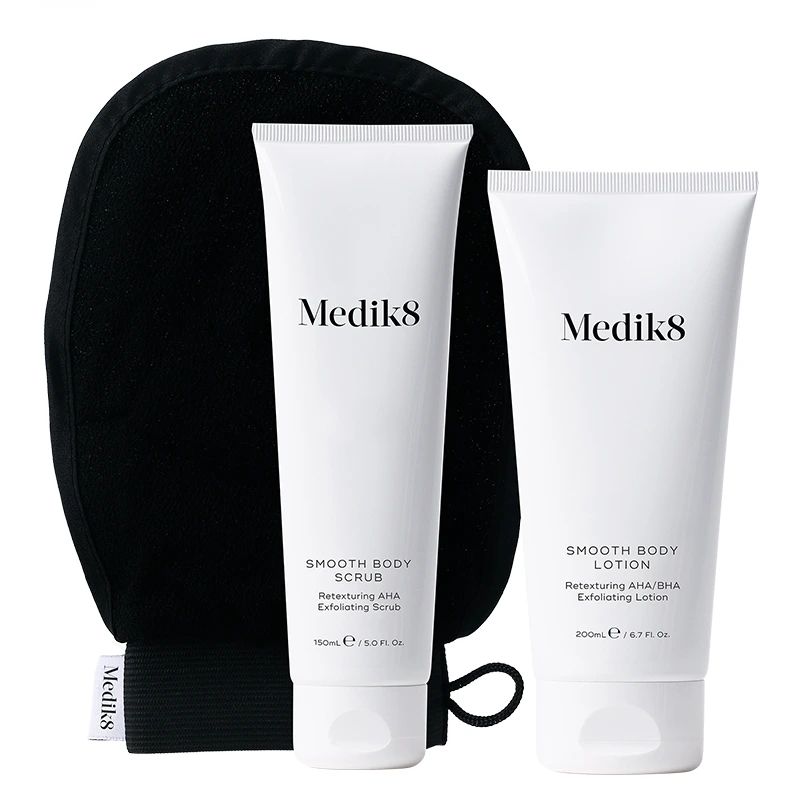 Medik8 Smooth Body Exfoliating Kit 150 ml + 200 ml - Peeling & skrubb