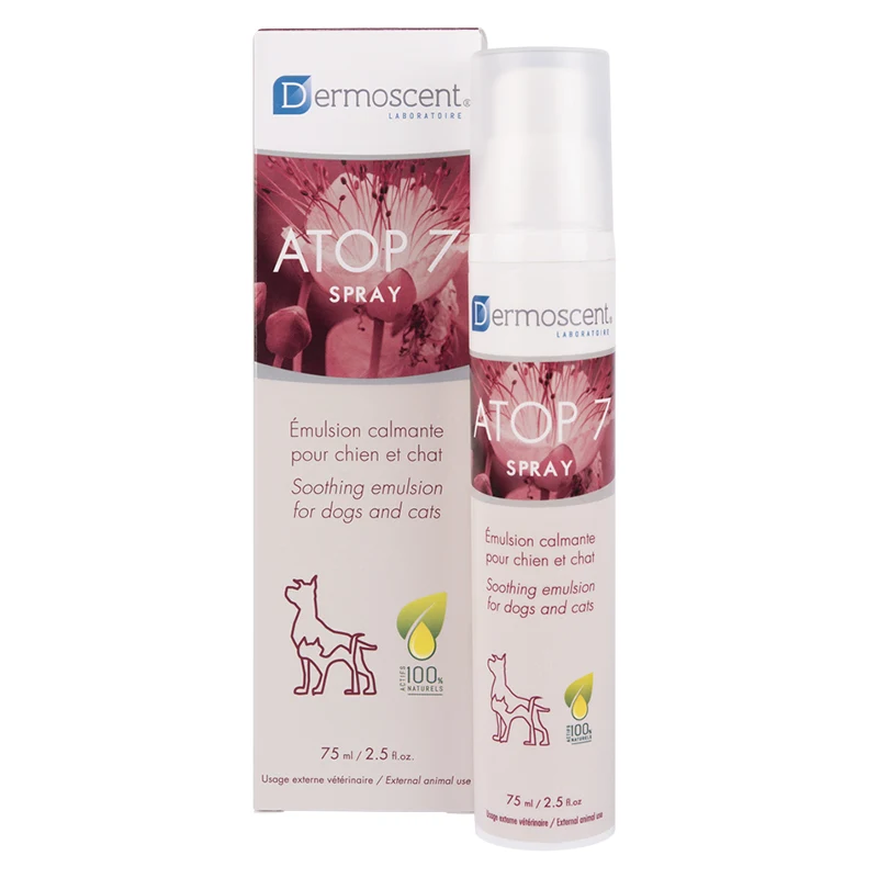 Dermoscent ATOP 7 Spray för hundar & katter 75 ml - Hudvård för hund
