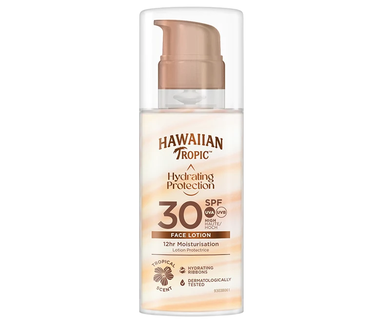 Hawaiian Tropic Hydrating Protection Face Lotion SPF30 50 ml - Solskydd ansikte