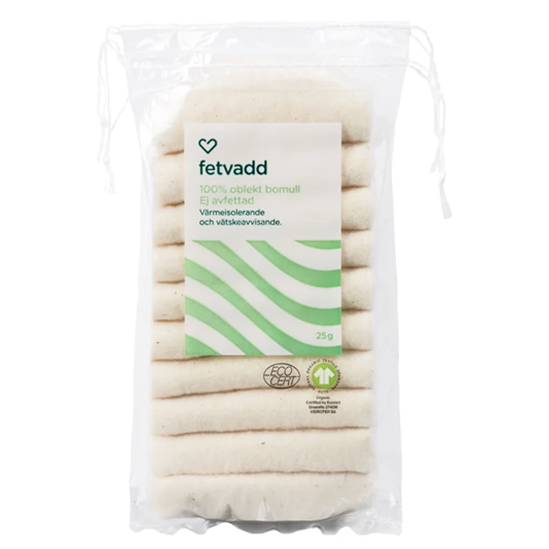 Hjärtats Fetvadd 25 g - Sårvård, bett & stick