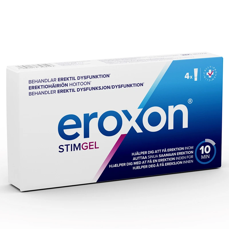 Eroxon Potensmedel Gel endostuber 4 st - Lusthöjande