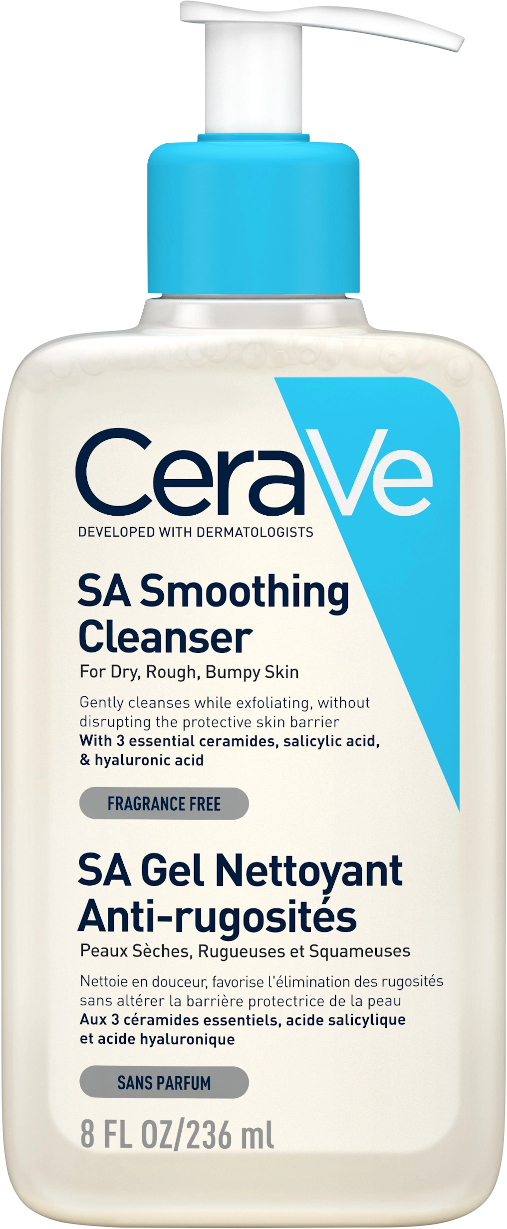 CeraVe SA Smoothing Cleanser 236 ml - Ansiktsrengöring