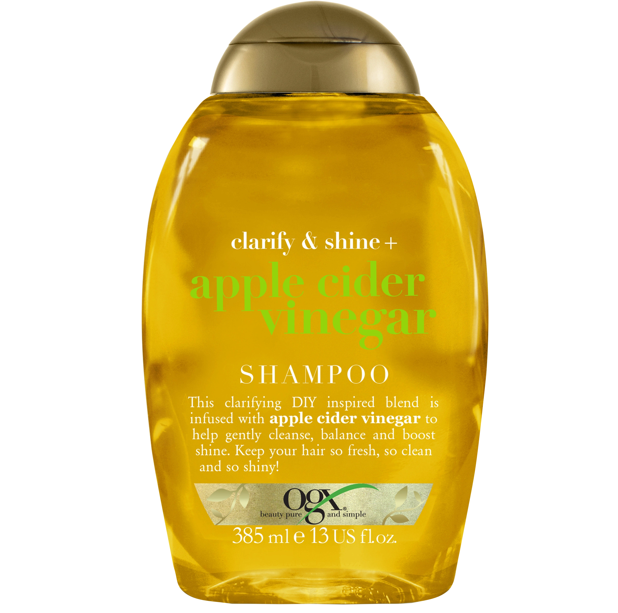 OGX Apple Cider Vinegar Shampoo 385 ml - Återfuktande schampo