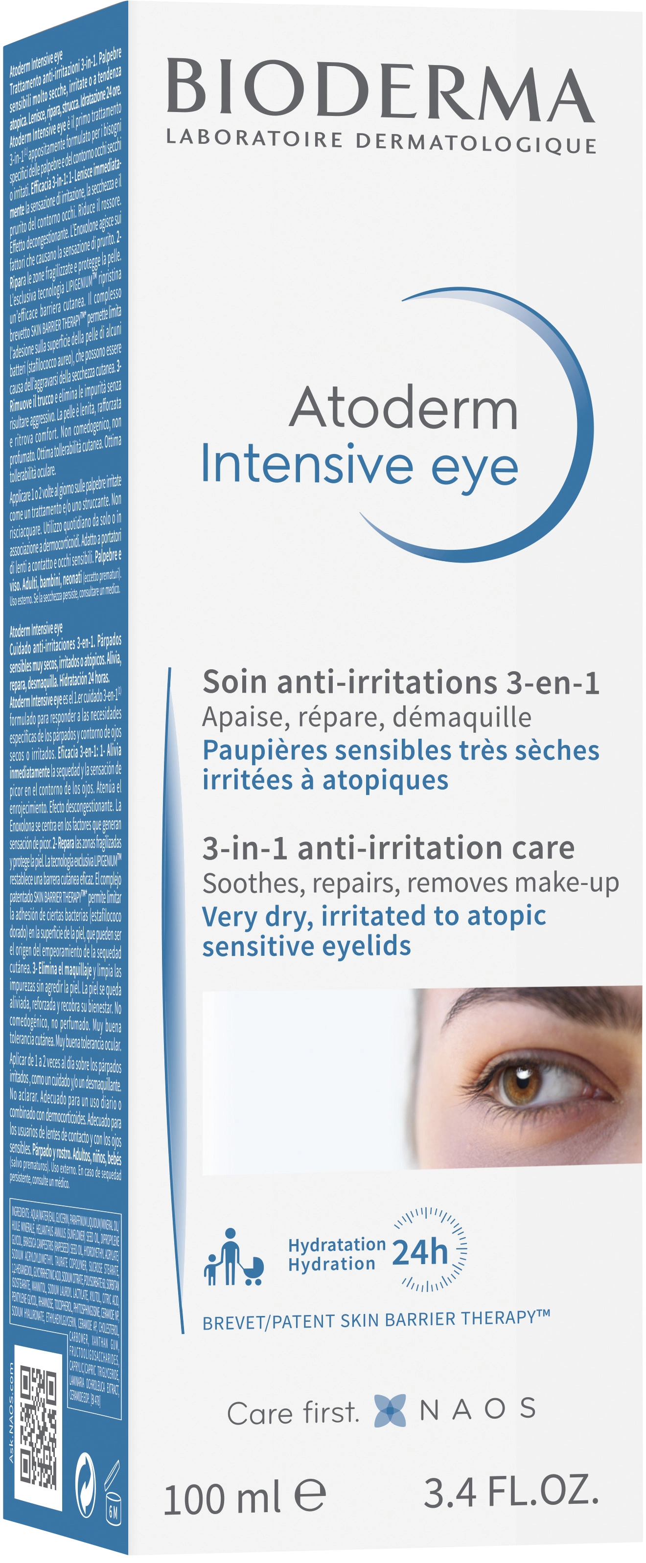 Bioderma Atoderm Intensive Eye 100 ml - Ögonkräm