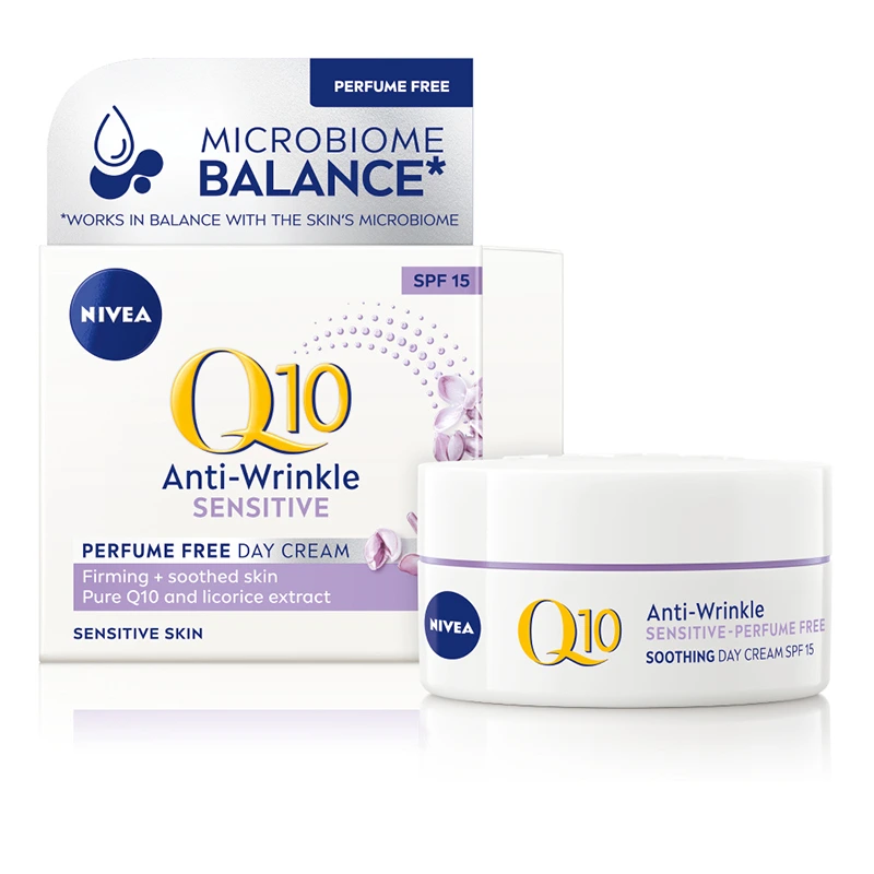 Nivea Q10 Sensitive Day Cream 50 ml - Ansiktskräm - dagkräm