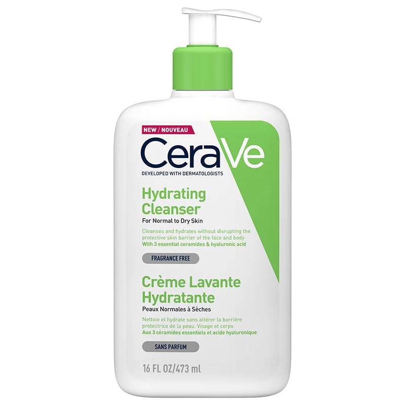 CeraVe Hydrating Cleanser 473 ml - Ansiktsrengöring