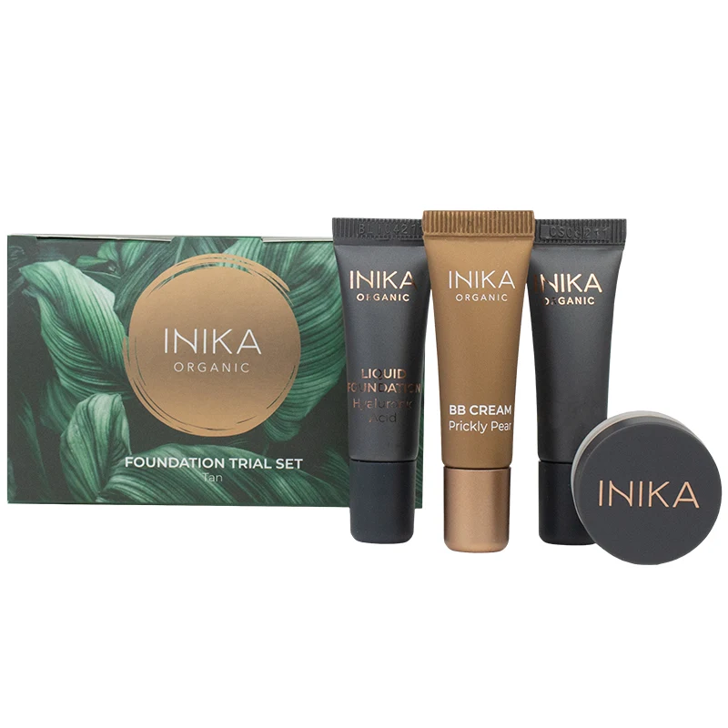 INIKA Foundation Trial Set Tan - Puderfoundation