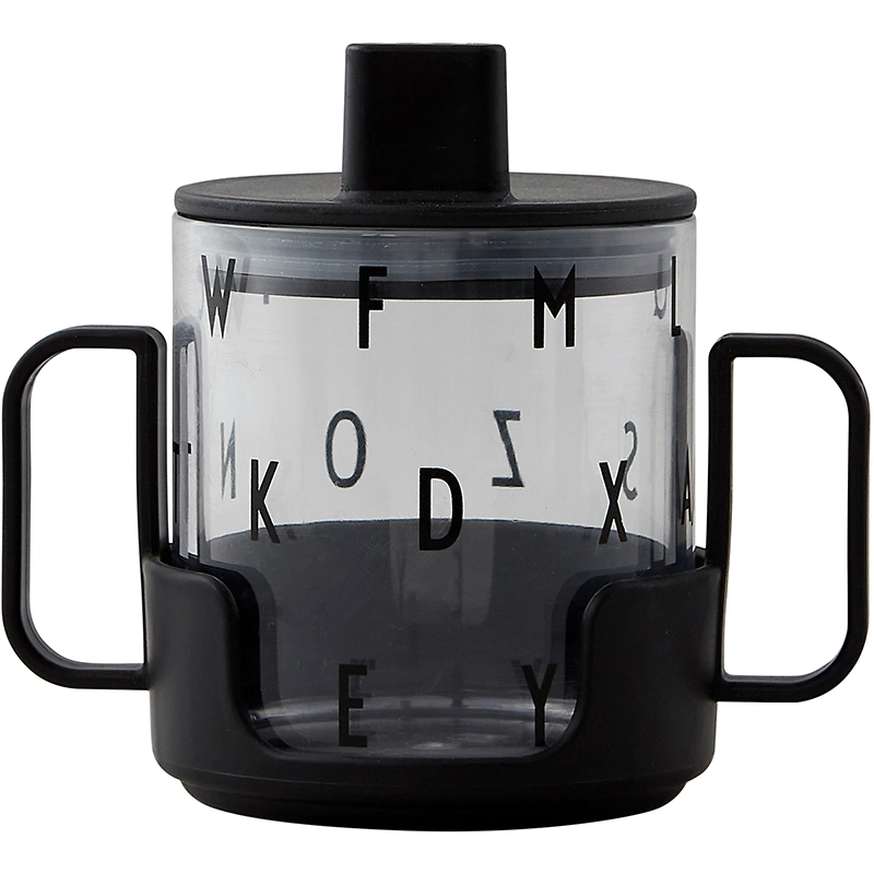 Design Letters Grow with your cup tritan prep 175ml Black - Pipmuggar & dricksflaskor