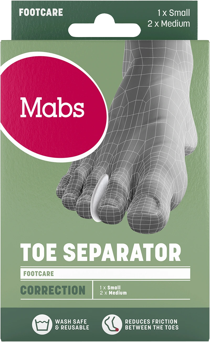 Mabs Toe Separator - Skydd & ledstöd