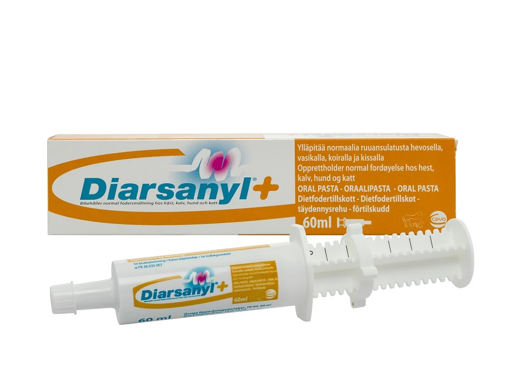 Diarsanyl+ pasta 60 ml - Diarré hund