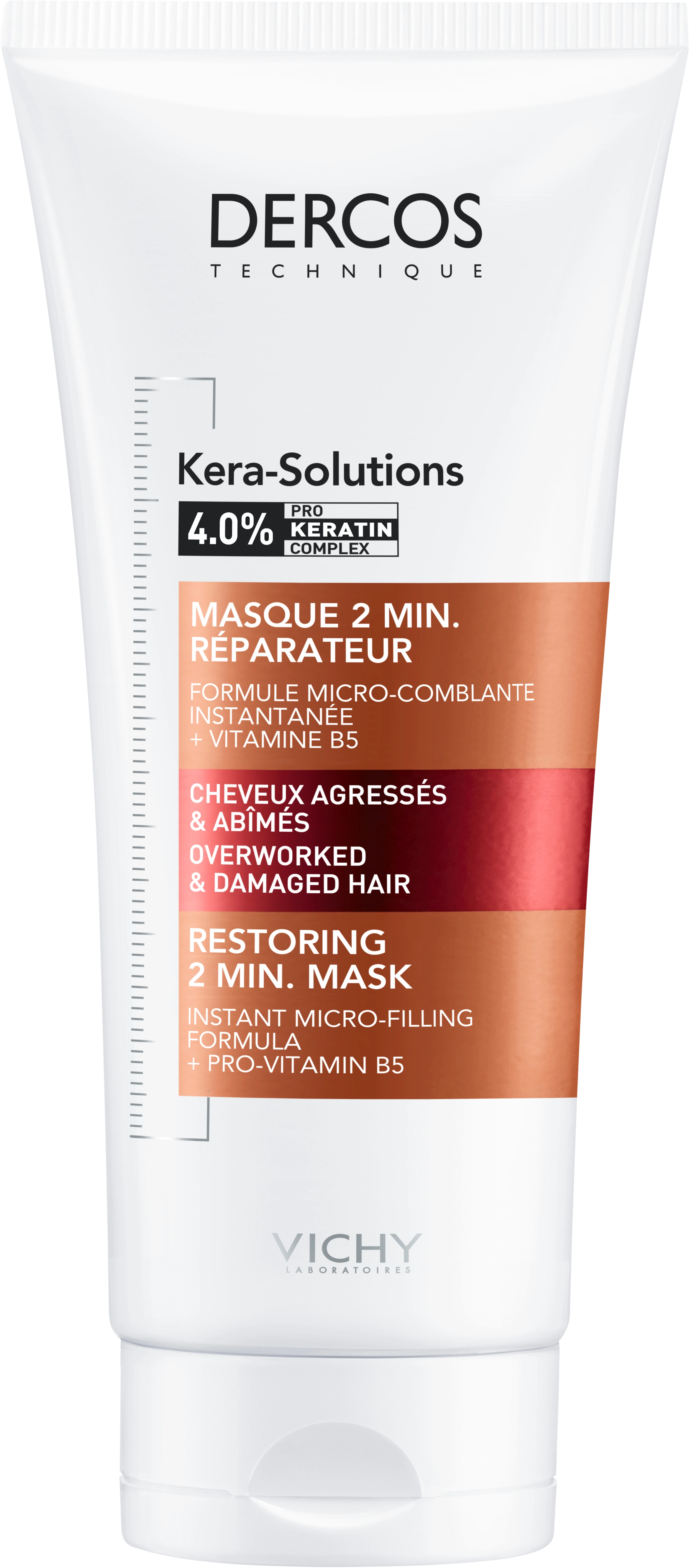 Vichy Dercos Kera-Solutions Inpackning 200 ml - Hårinpackning