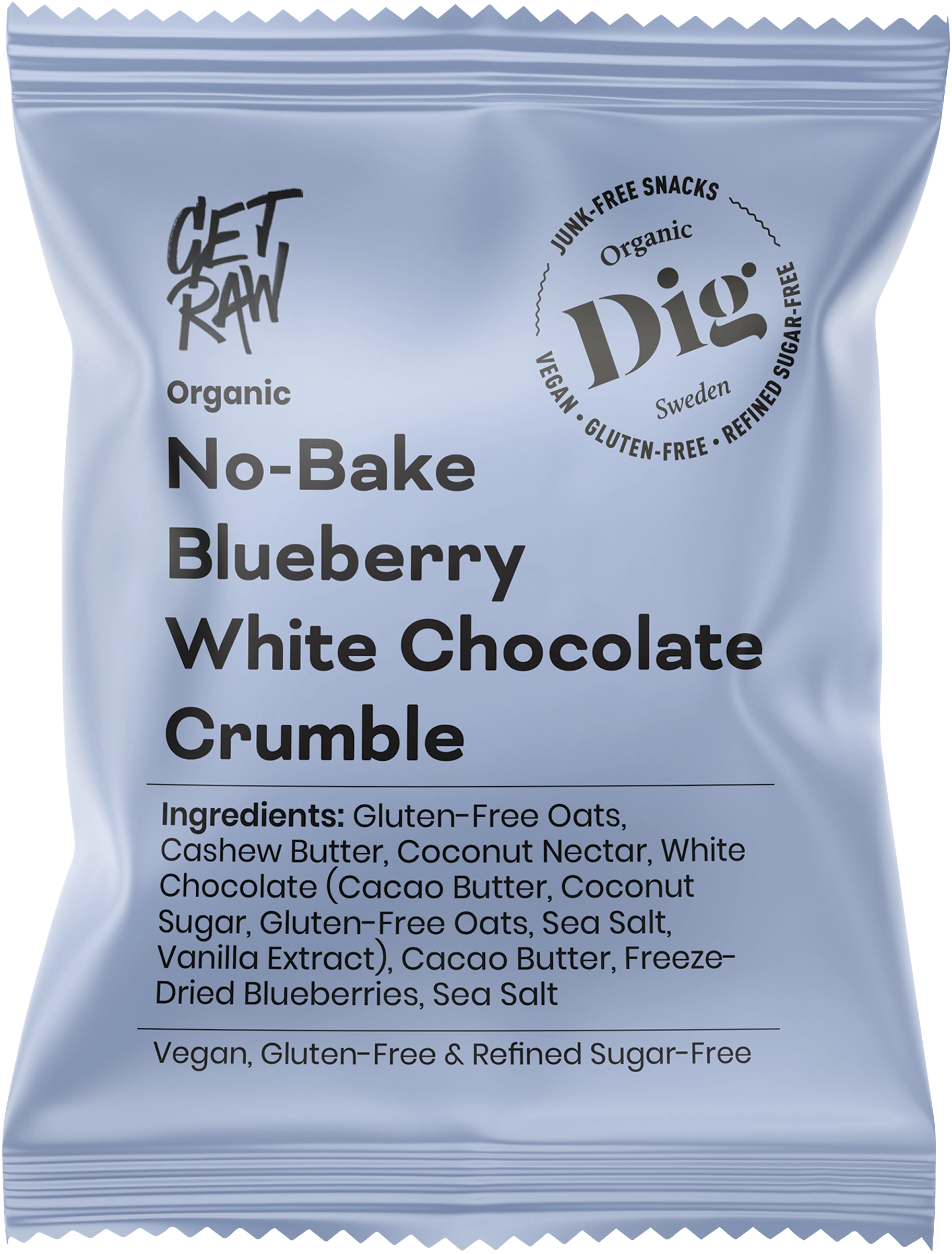 Dig Blåbärsmulpaj 35 g - Glutenfritt godis