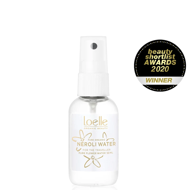 Loelle Neroli Water Face Mist Travel Size 50 ml - Veganska produkter