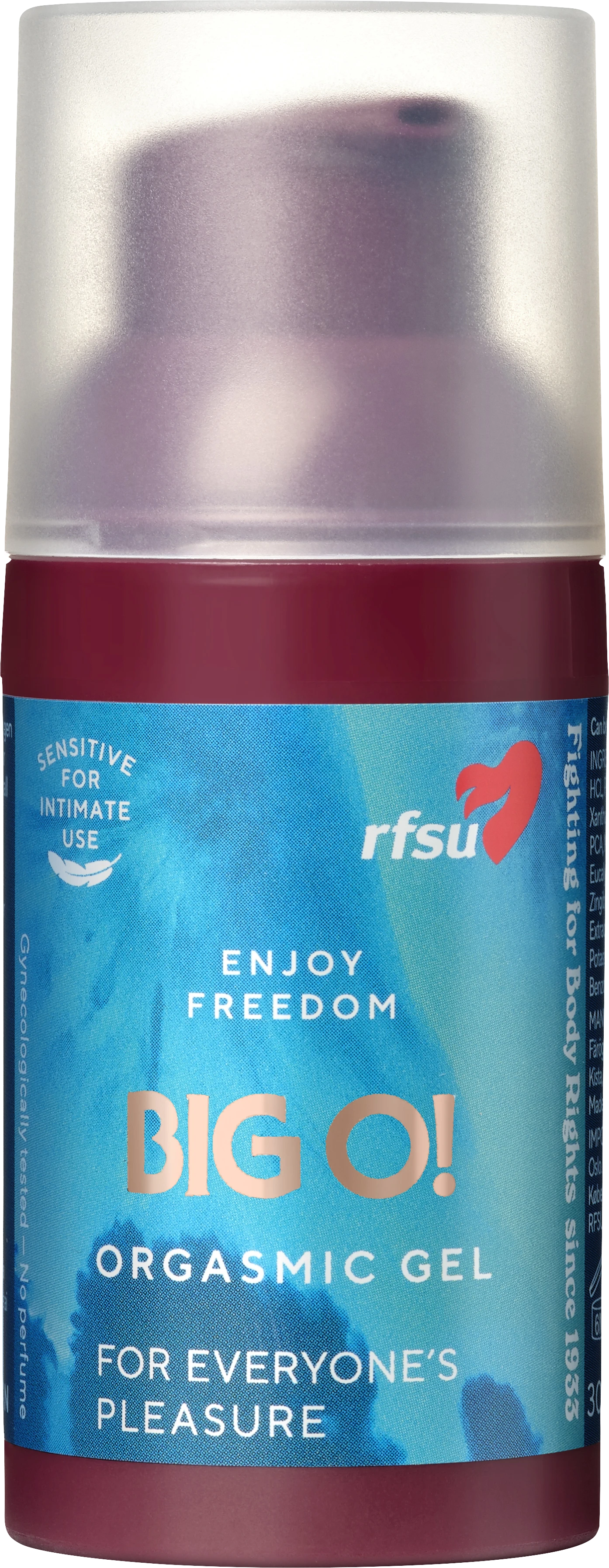 RFSU Big O! Orgasmic Gel 30 ml - Lusthöjande