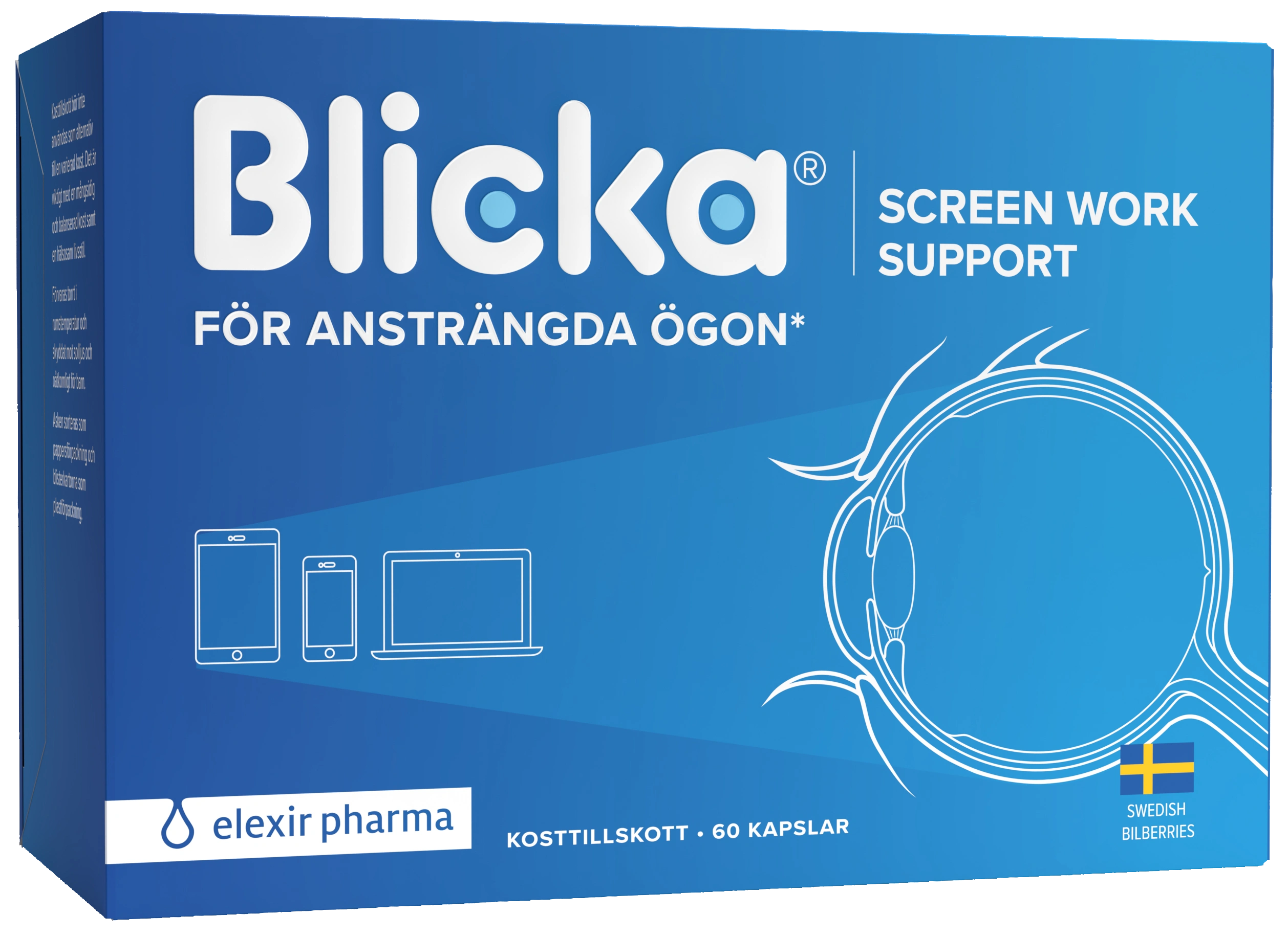 Elexir Pharma Blicka 60 kapslar