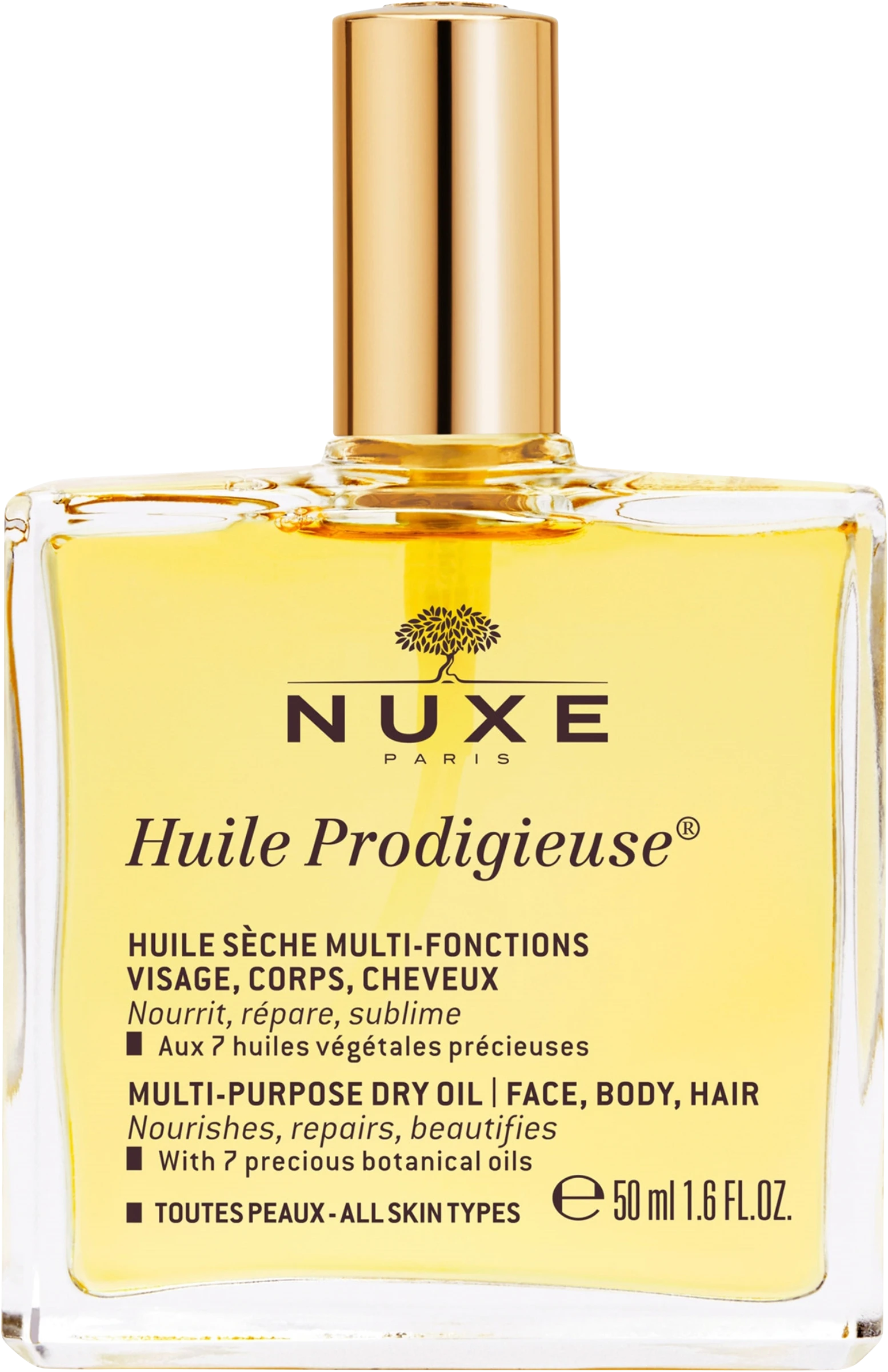 NUXE Huile Prodigieuse Dry Oil 50 ml - Hårolja utan silikon