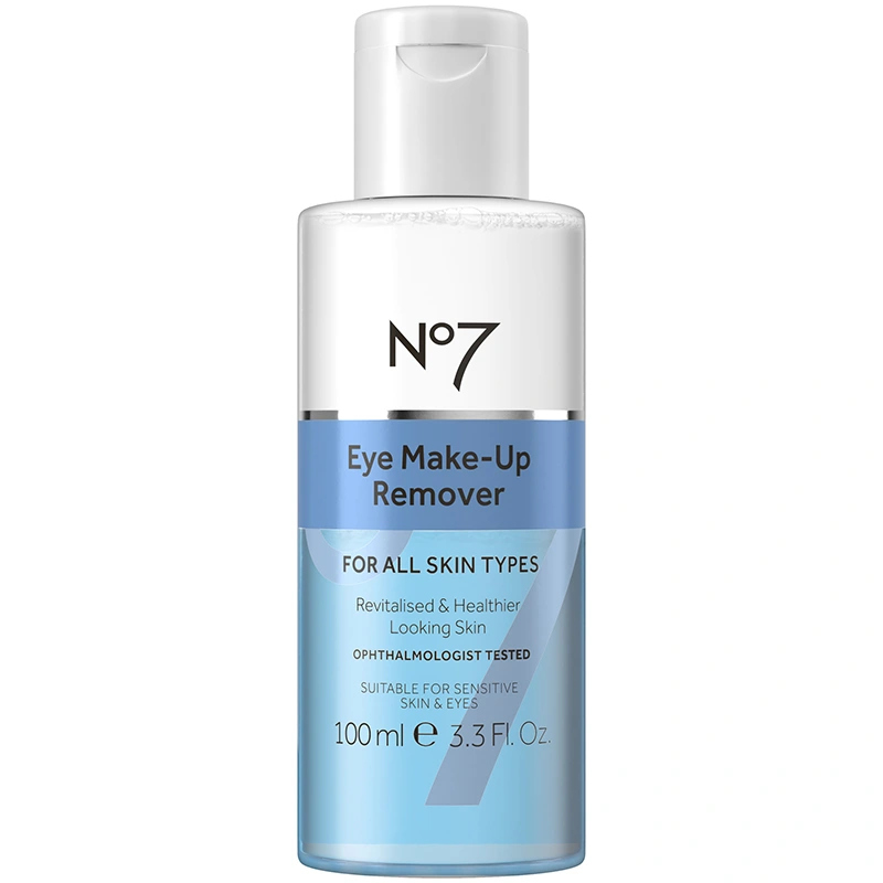 No7 Radiant Results Revitalising Eye Makeup Remover 100 ml - Sminkborttagning ögon