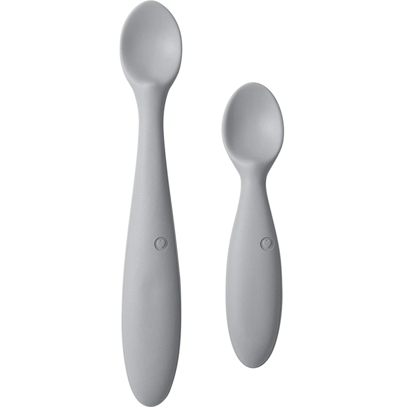 BIBS Spoon Set Cloud - Barntallrik & barnbestick