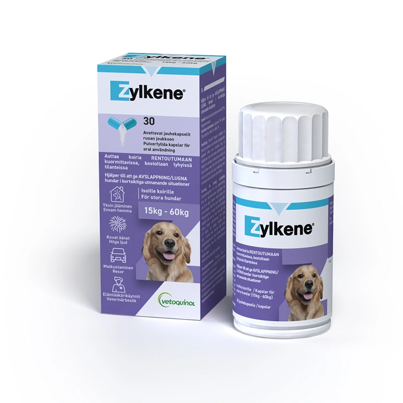 Zylkene kapsel 15-60 kg 30 kapslar - Rädsla & oro hos hund