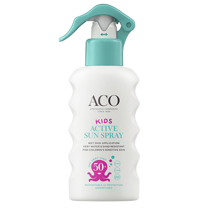 ACO Kids Active Sun Spray SPF 50+ 175 ml - Solskydd kropp