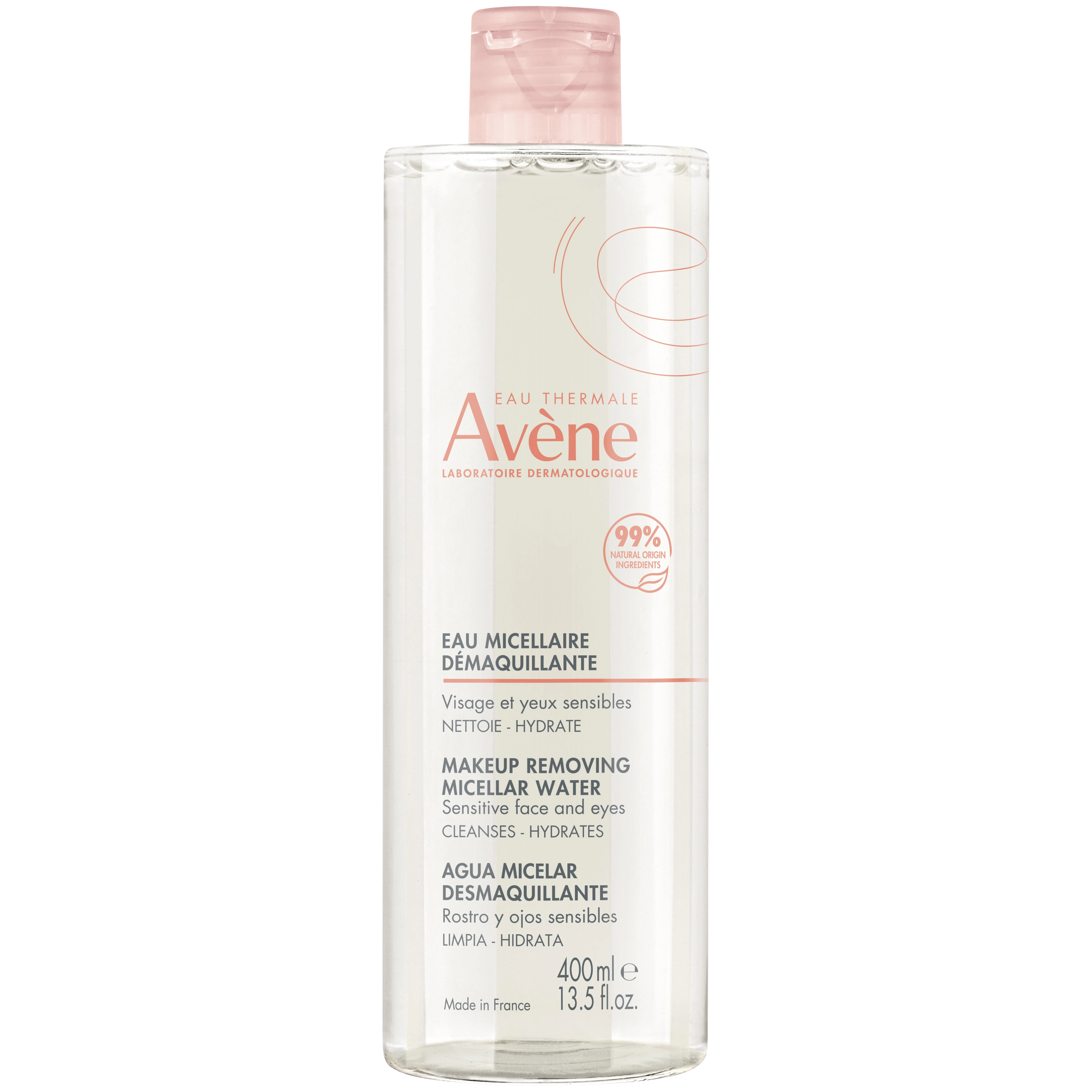 Avène Make Up Remover Micellar Water 400 ml - Ansiktsrengöring