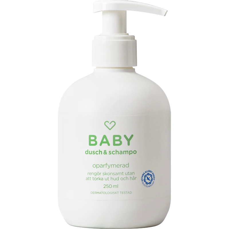 Hjärtats baby 2in1 dusch & schampo 250 ml
