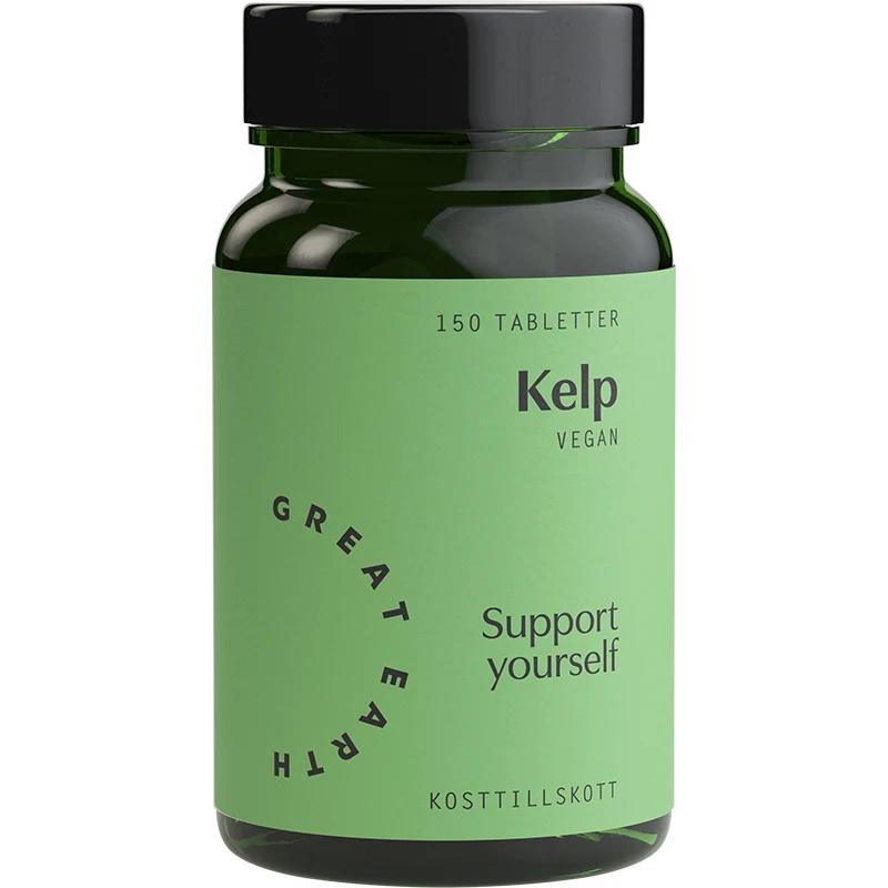 Great Earth Kelp 225 mcg 150 tabletter - Miljöförpackad