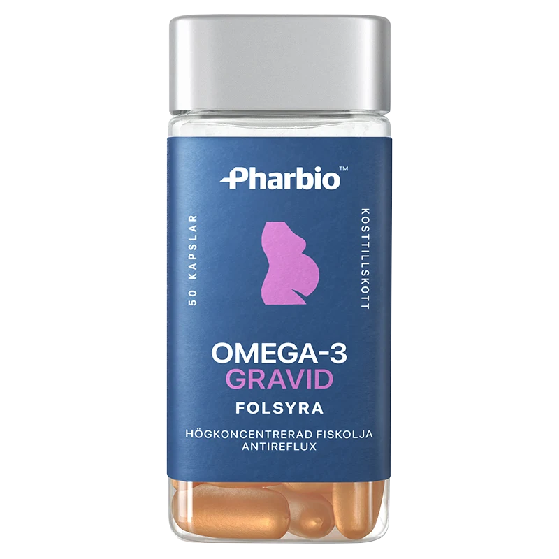 Pharbio Omega-3 Gravid 50st - Omega 3