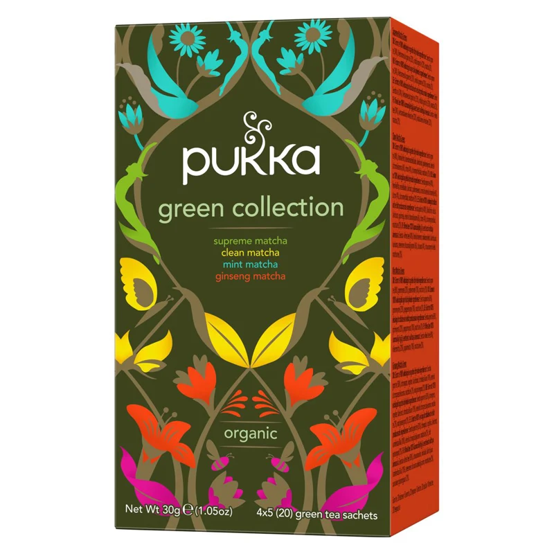 Pukka Te Green Collection Organic 20-pack - Te