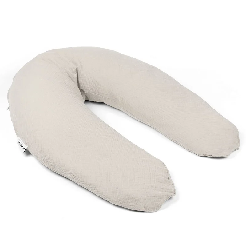 Doomoo Amnings-gravidkudde Muslin Beige - Amningskuddar