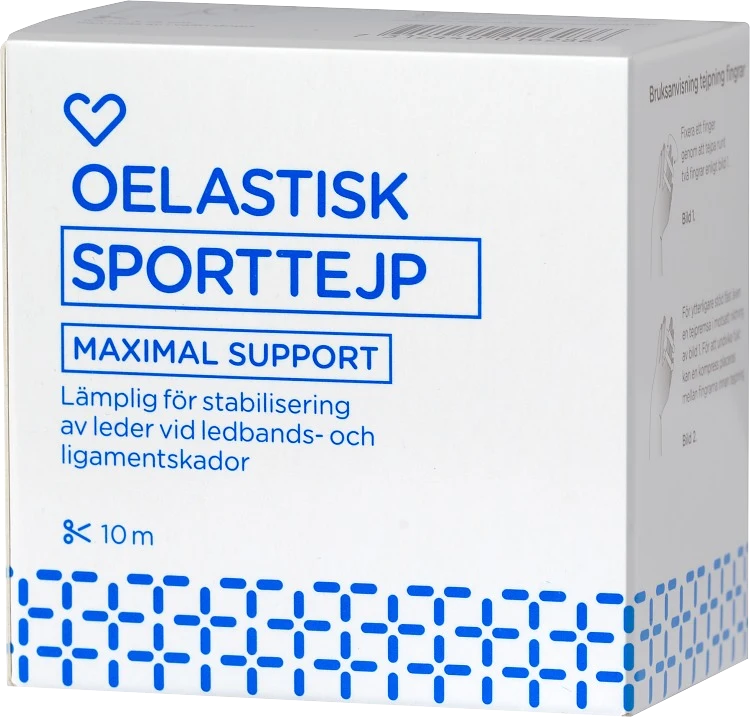 Hjärtats Sporttejp 3,8 cm x 10 m - Skydd & ledstöd