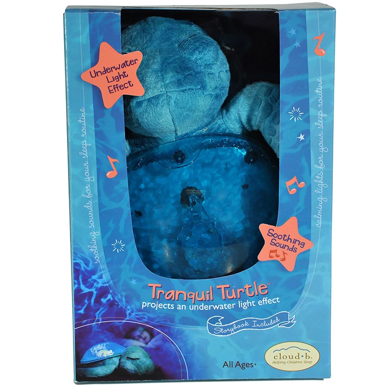Cloud B Tranquil Turtle Aqua - Nattlampa