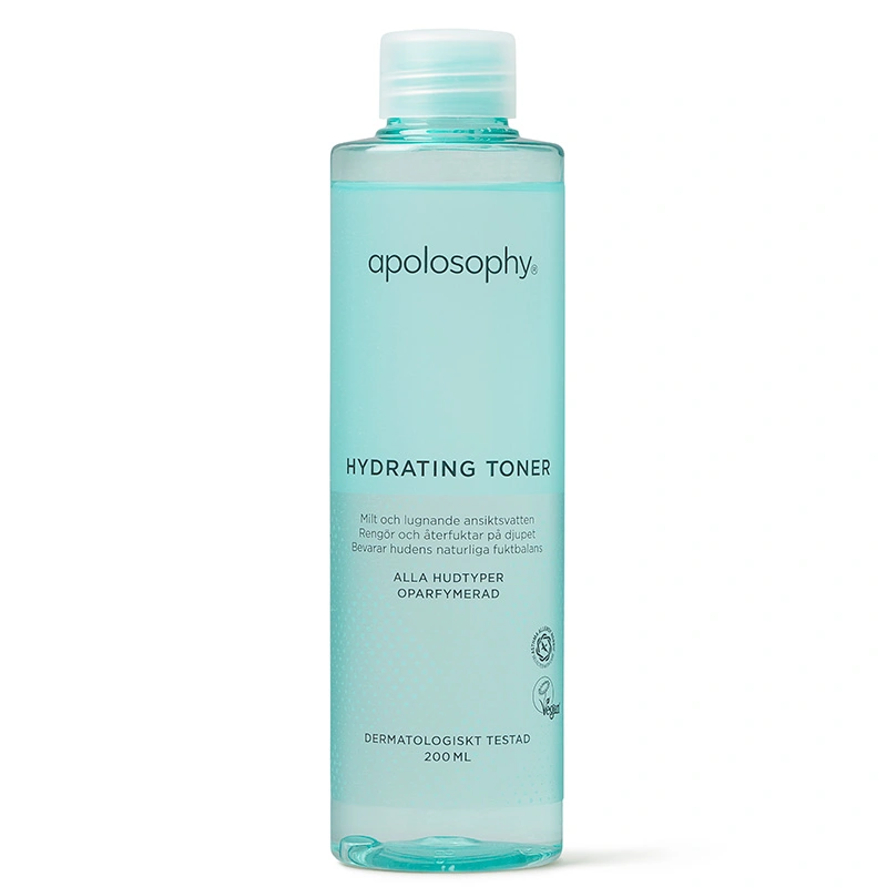 Apolosophy Face Hydrating Toner Oparfymerad 200 ml - Ansiktsvatten