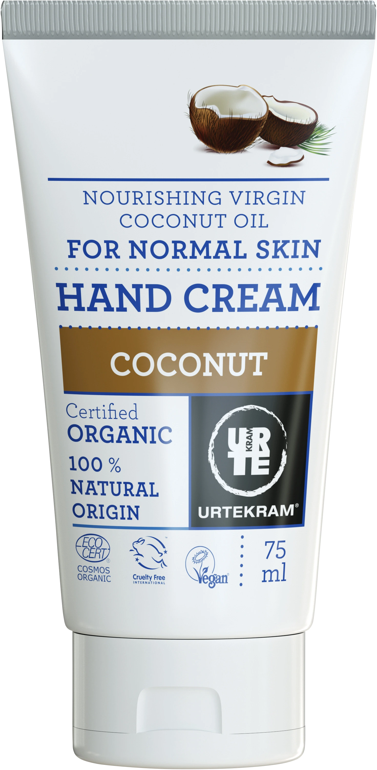 Urtekram Kokos Handkräm 75 ml - Handkräm